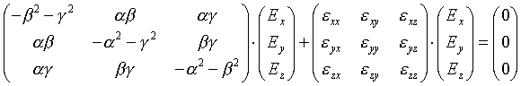 Gleichung des Schichtsystems