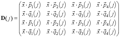 dynamische Matrix