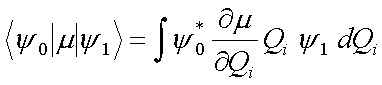 Übergangsmatrixelement